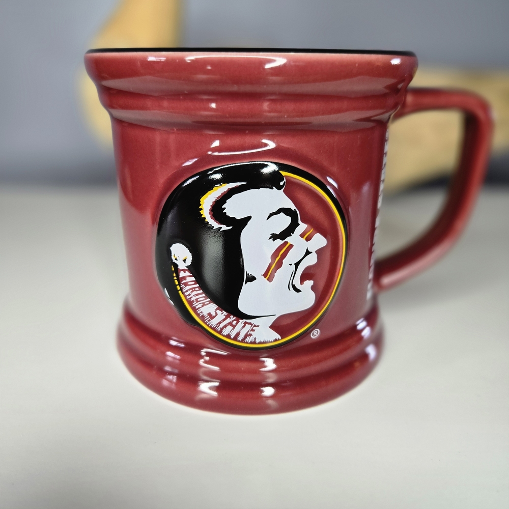 Florida State Seminoles 12 Oz Maroon Red Ceramic Coffee Mug